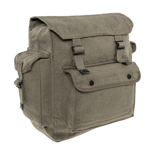 Großer Web-Rucksack mit Taschen - Olivgrün - Highlander