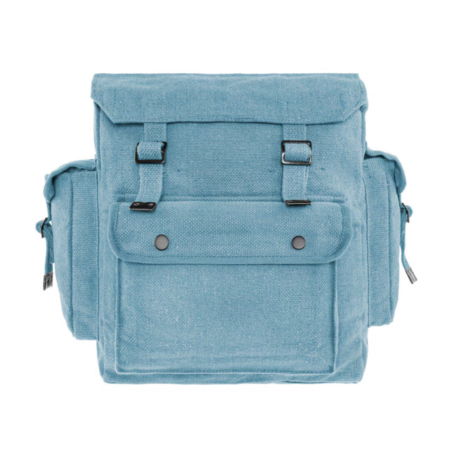 Großer Web-Rucksack mit Taschen - Blau - Highlander