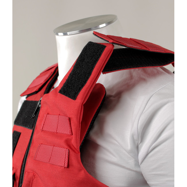 Kamizelka kuloodporna Full Tactical IIIA Security Czerwona - Le Protecteur