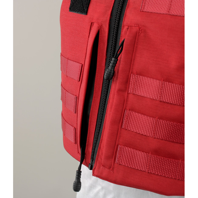 Giubbotto antiproiettile Full Tactical NIJ IIIA Security Unisex - Rosso - Il Protettore