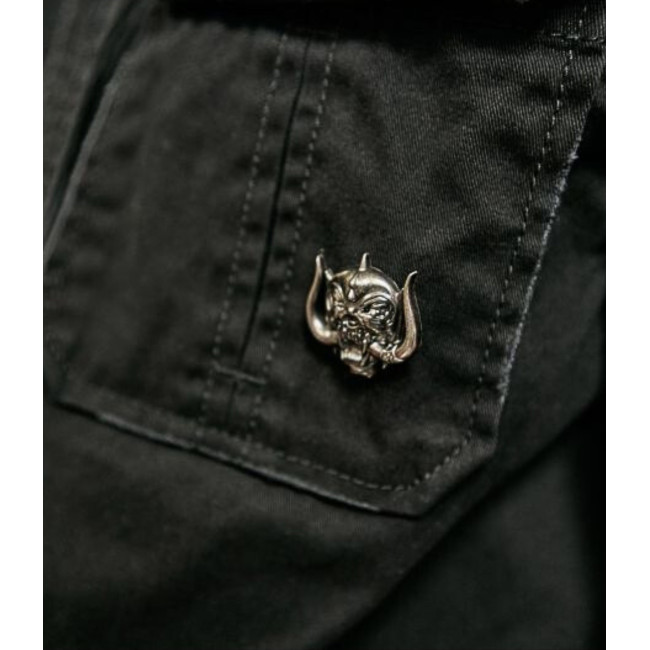 Vintage Motorhead Hemd schwarz Kurzarm - Brandit