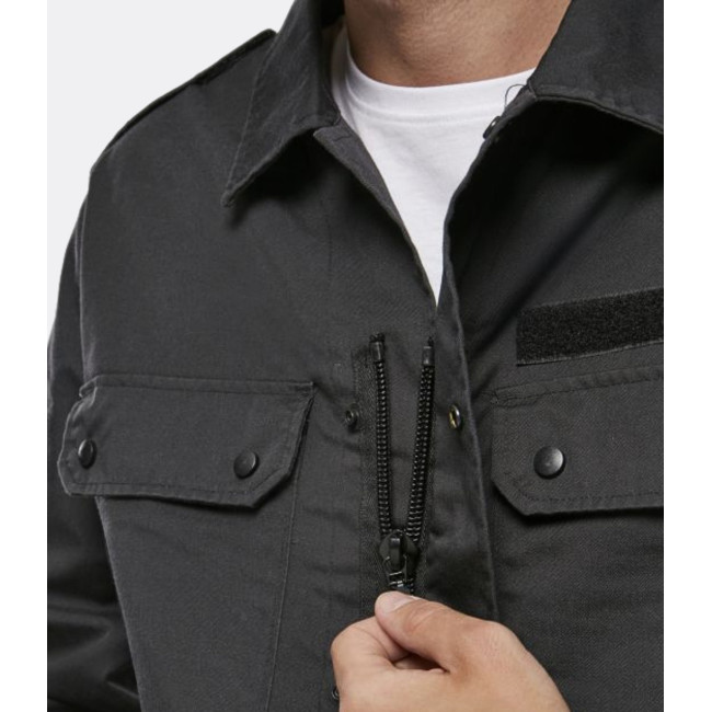 Chemise militaire BW noir - Brandit