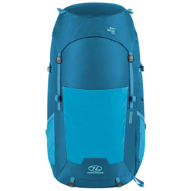 Sac à dos Ben Nevis Femme 65L - Bleu Pétrole - Highlander