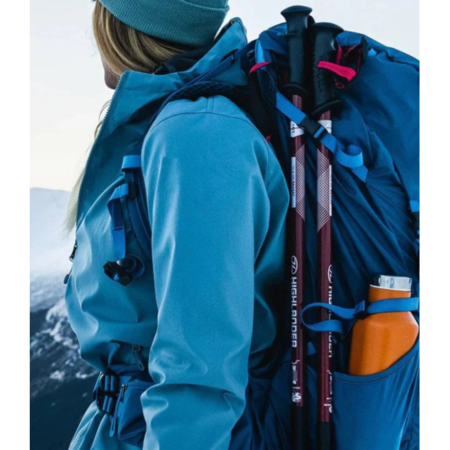 Sac à dos Ben Nevis Femme 65L - Bleu Pétrole - Highlander
