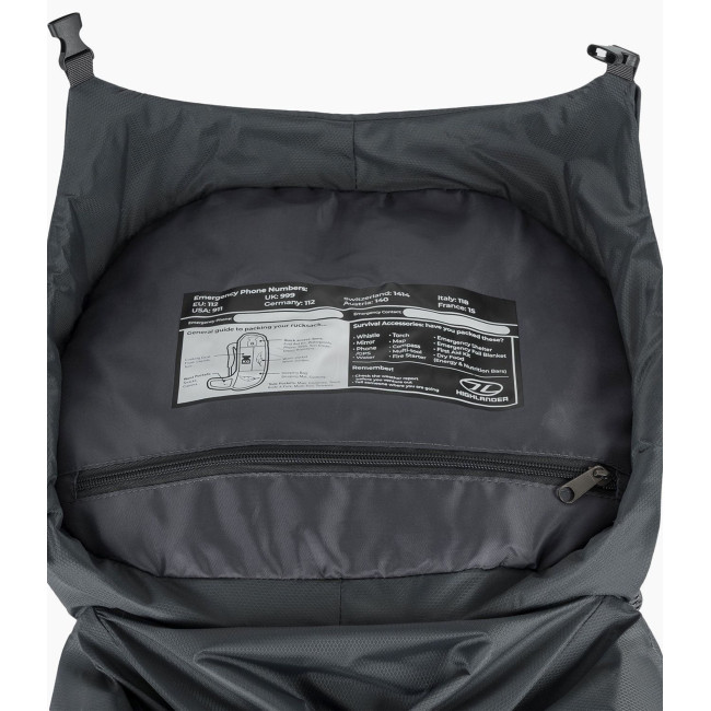 Damen Rucksack Ben Nevis 65L - Grau - Highlander