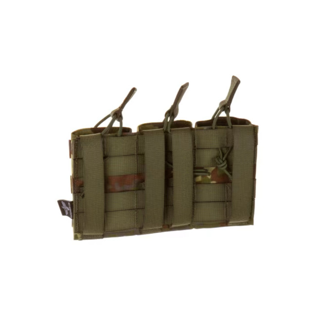Porte chargeur triple a dégagement rapide 5.56 Flecktarn - Invader Gear