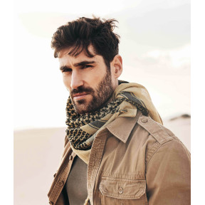 Shemag sjaal khaki/zwart - Brandit