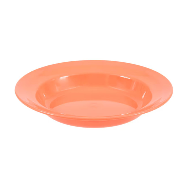 Talerz do zupy 22 cm z polipropylenu Koralowy - Highlander