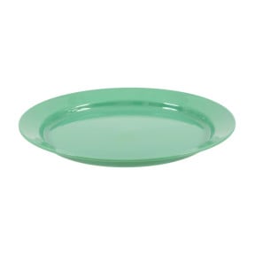 Flacher Teller 25 cm aus Polypropylen Salbei - Highlander
