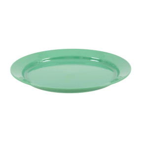 Assiette plate 25 cm en polypropylène Sauge - Highlander