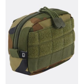 Pochette compacte MOLLE woodland - Brandit