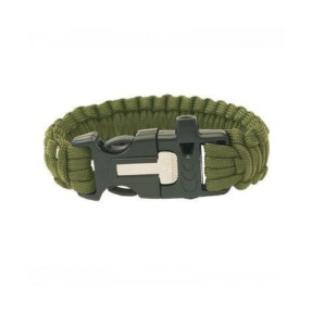 Silex paracord armband - Olijfgroen - Highlander