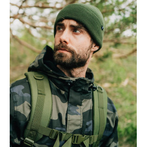 Bonnet à mailles fines Watch Cap olive - Brandit