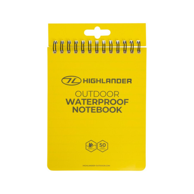 Wodoodporny notatnik 15cm12cm - Highlander