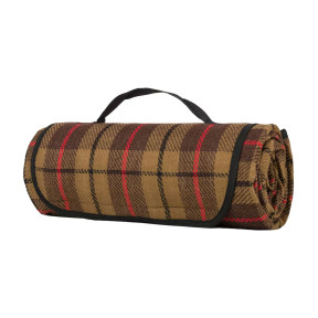 Wodoodporny koc piknikowy - Rustic Tweed - Highlander