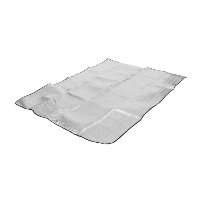 Grande Couverture De Survie Thermique Réfléchissante Et Rembourrée - Highlander - Pour Urgence, Camping, Pique-nique