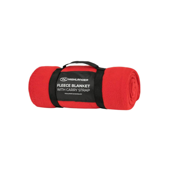 Fleece deken - Rood - Highlander