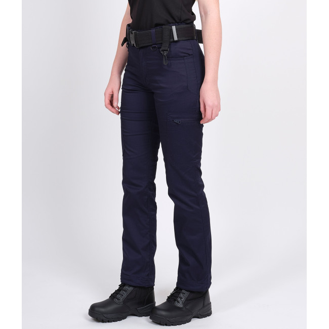 Pantalon d'intervention élasthanne femme marine mat delta - force series