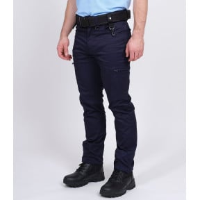 Einsatzhose mit Elasthan marineblau matt alpha - force series