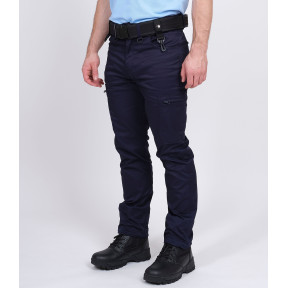 Pantalon d'intervention élasthanne marine mat alpha - force series