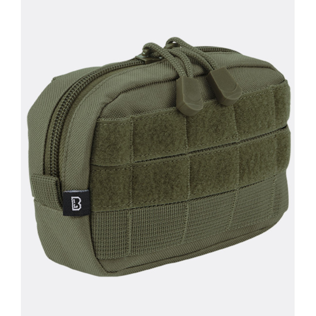 Pochette compacte MOLLE vert olive - Brandit