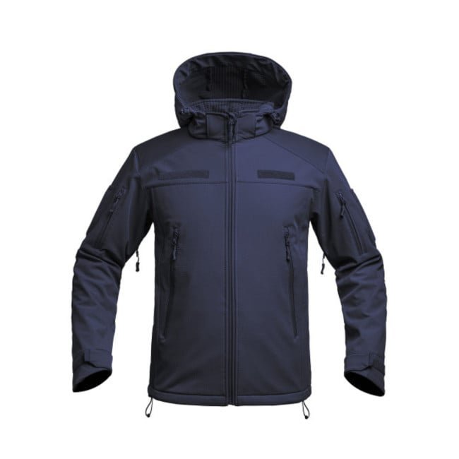 Softshell-Jacke V2 Fighter Marine blau - A10 Equipment