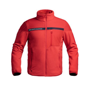 Casaco polar Segurança Contra Incêndios Sécu-One - Vermelho - A10 Equipment