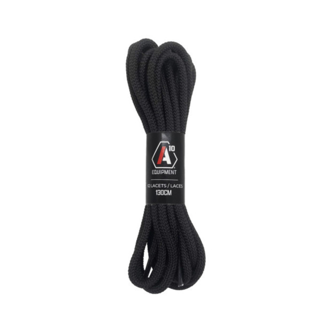 Paar veters SÉCU-ONE 130 cm zwart - A10 Equipment