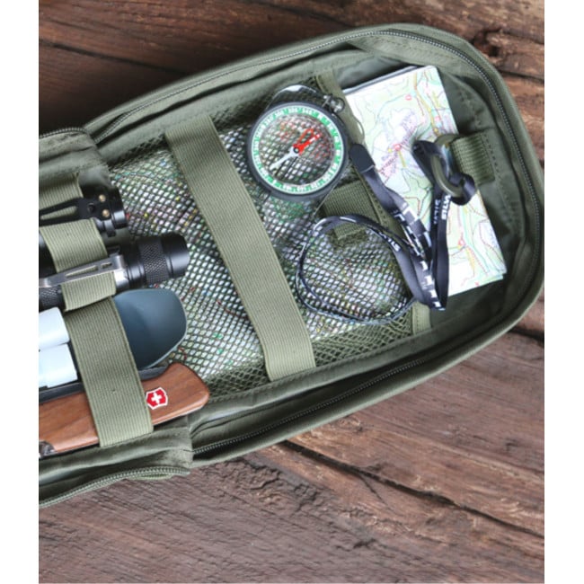 Pochette MOLLE Snake vert olive - Brandit