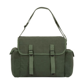 Grande musette en coton - Vert Olive - Highlander
