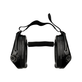 Cuffie antirumore con fascia per il collo in tessuto nero Supreme Pro-X (SNR: 24dB) - Nero - MSA Sordin