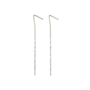 Lot de 10 piquets de tente torsadés 18cm - Highlander