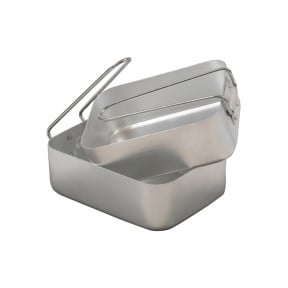 Set van 2 aluminium kommen - Highlander