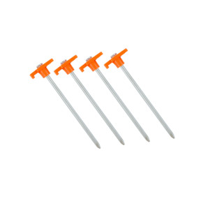 Set van 4 stalen tentharingen 18cm - Highlander