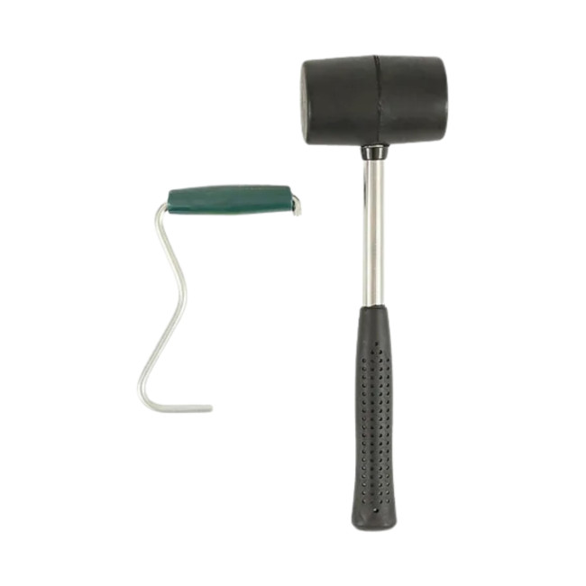 Maillet et extracteur en caoutchouc - Highlander