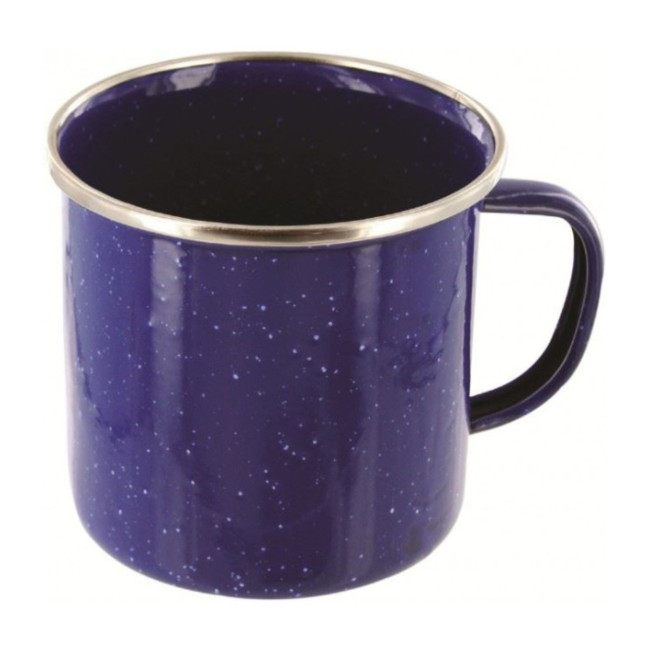 Mug en émail bleu marine - Highlander