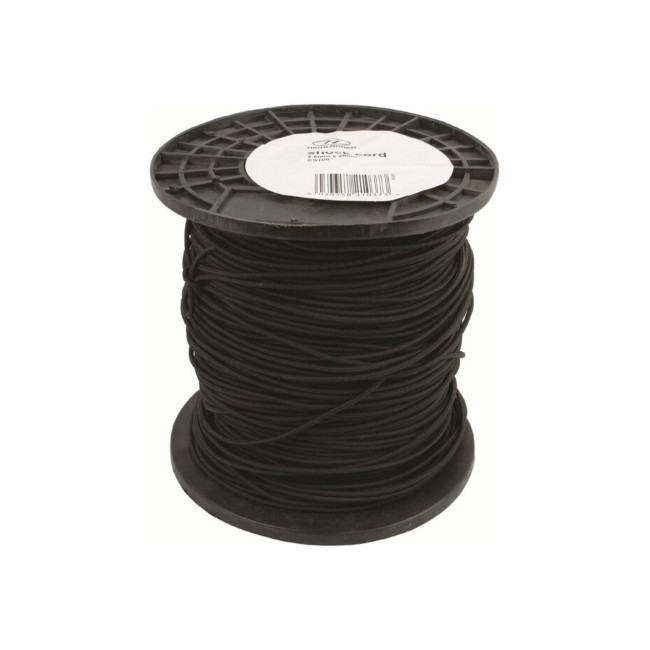 Rouleau de corde noire 2,5mm200m - Highlander