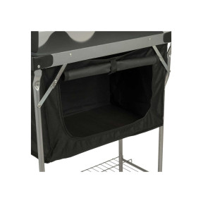 Support de cuisine en acier avec placard - Highlander