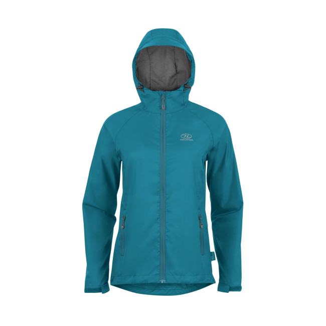 Veste Stow & Go Waterproof Femme - Bleu Pétrole - Highlander