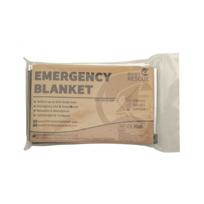 Koc ratunkowy Olive/Srebrny - Rhino Rescue