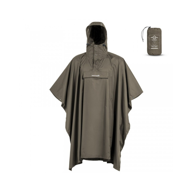 Ponczo przeciwdeszczowe Cloudburst - RAL7013 - Pentagon