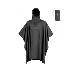 Regenponcho Cloudburst - Zwart - Pentagon