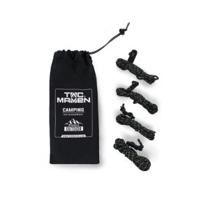 Set trekkoorden met spanner - Zwart - Pentagon
