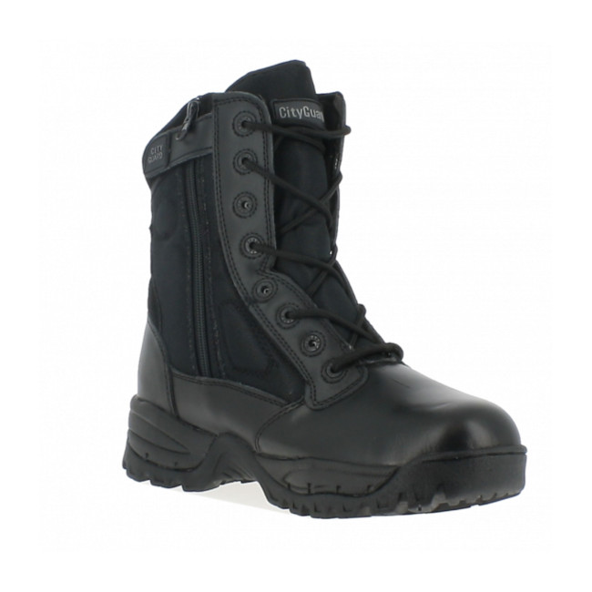 Rangers Stiefel Megatech mit Stahlkappe 1 Reißverschluss - CityGuard - Größe 47-Guter Zustand - Gebraucht