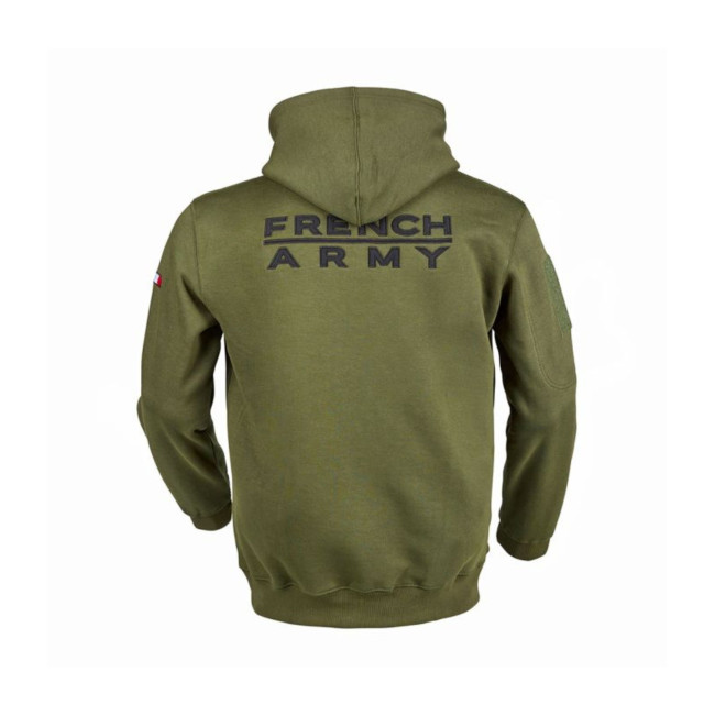 Bluza z kapturem French Army Khaki - Ares