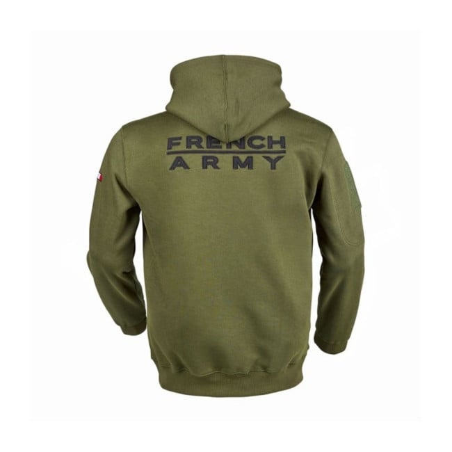 Sweat à capuche French Army Kaki - Ares