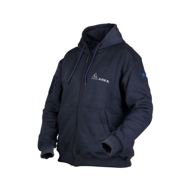 Sweat à capuche French Forces Bleu Marine - Ares