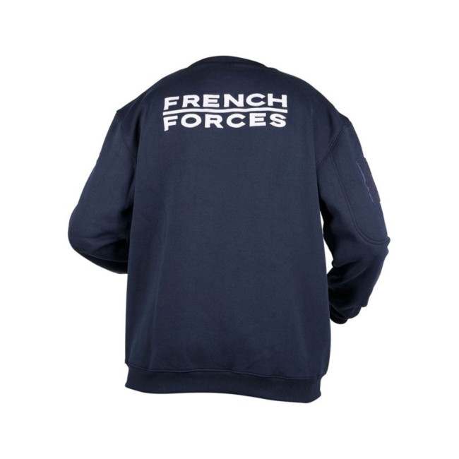Sweatshirt French Forces Marineblau - Ares