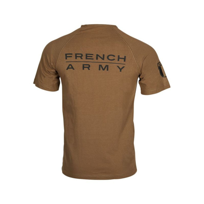 T-shirt bawełniany French Army Coyote - Ares