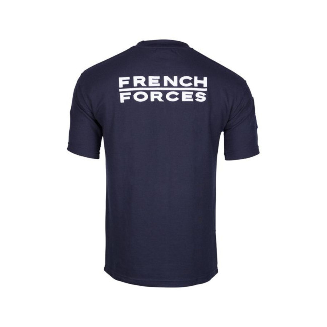 T-shirt French Forces Granatowy - Ares